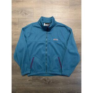 VINTAGE Tyrolia by Head Sweater Mens XL Blue Fleece Sweatshirt Snowboard Ski 80s